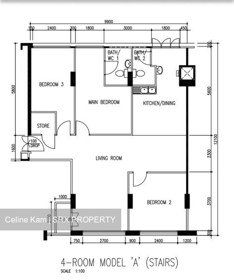 Blk 404 Yishun Avenue 6 (Yishun), HDB 4 Rooms #555007971